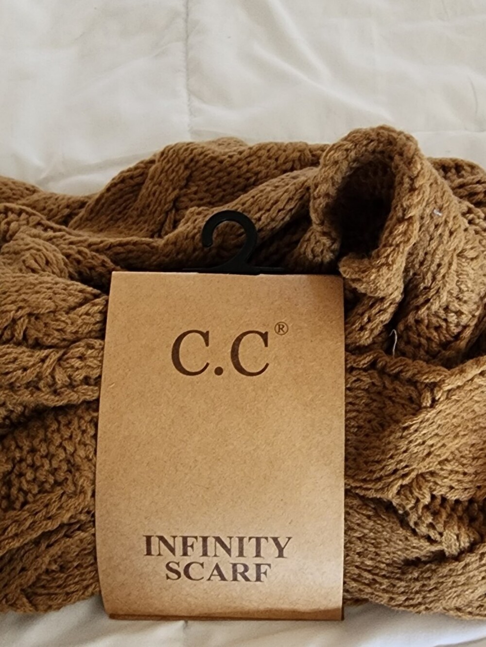 C.C Infinity Scarf - Camel